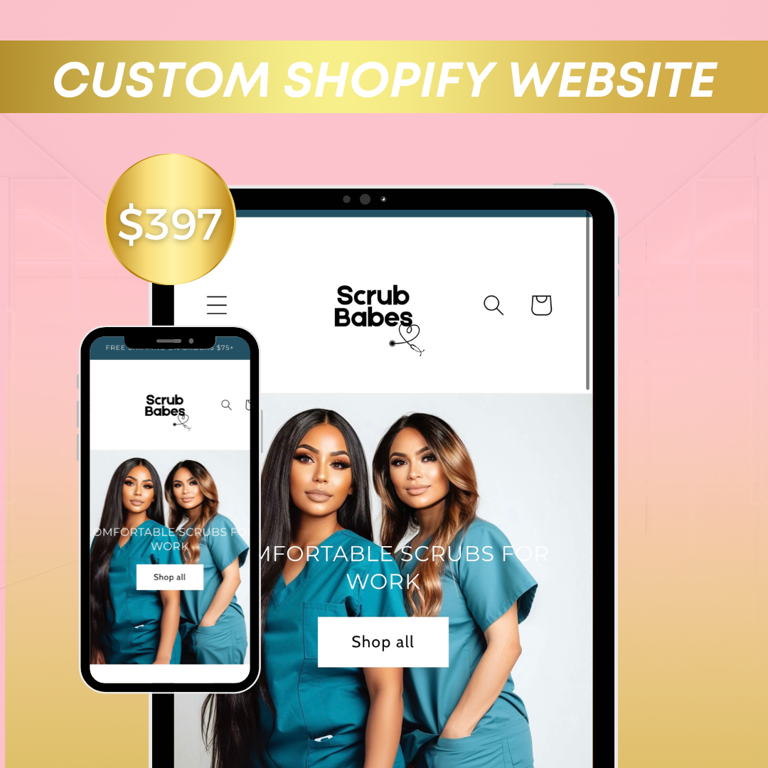 Custom Shopify Website